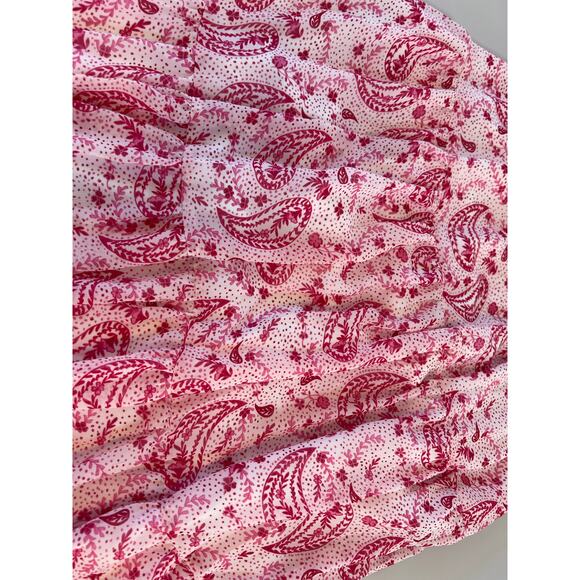 NWT Sugarlips Paisley Floral Maxi Skirt Womens Medium Boho Chic Fairy Festival - Picture 13 of 16